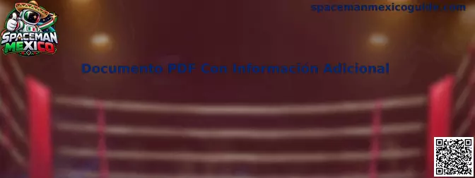 Guía de Documento PDF Con Información Adicional de Spaceman Mexico