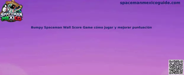 Imagen ilustrativa de Bumpy Spaceman Wall Score Game para aprender a controlar al astronauta y mejorar la puntuación