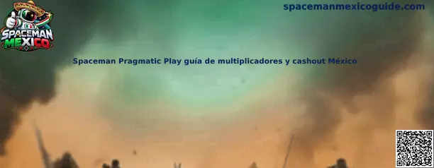 Imagen informativa de Spaceman Pragmatic Play para explicar multiplicadores y opciones de cashout en México