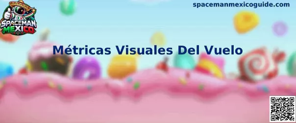 Métricas visuales del vuelo de Spaceman Mexico