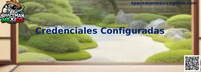 Credenciales Configuradas para Spaceman Mexico